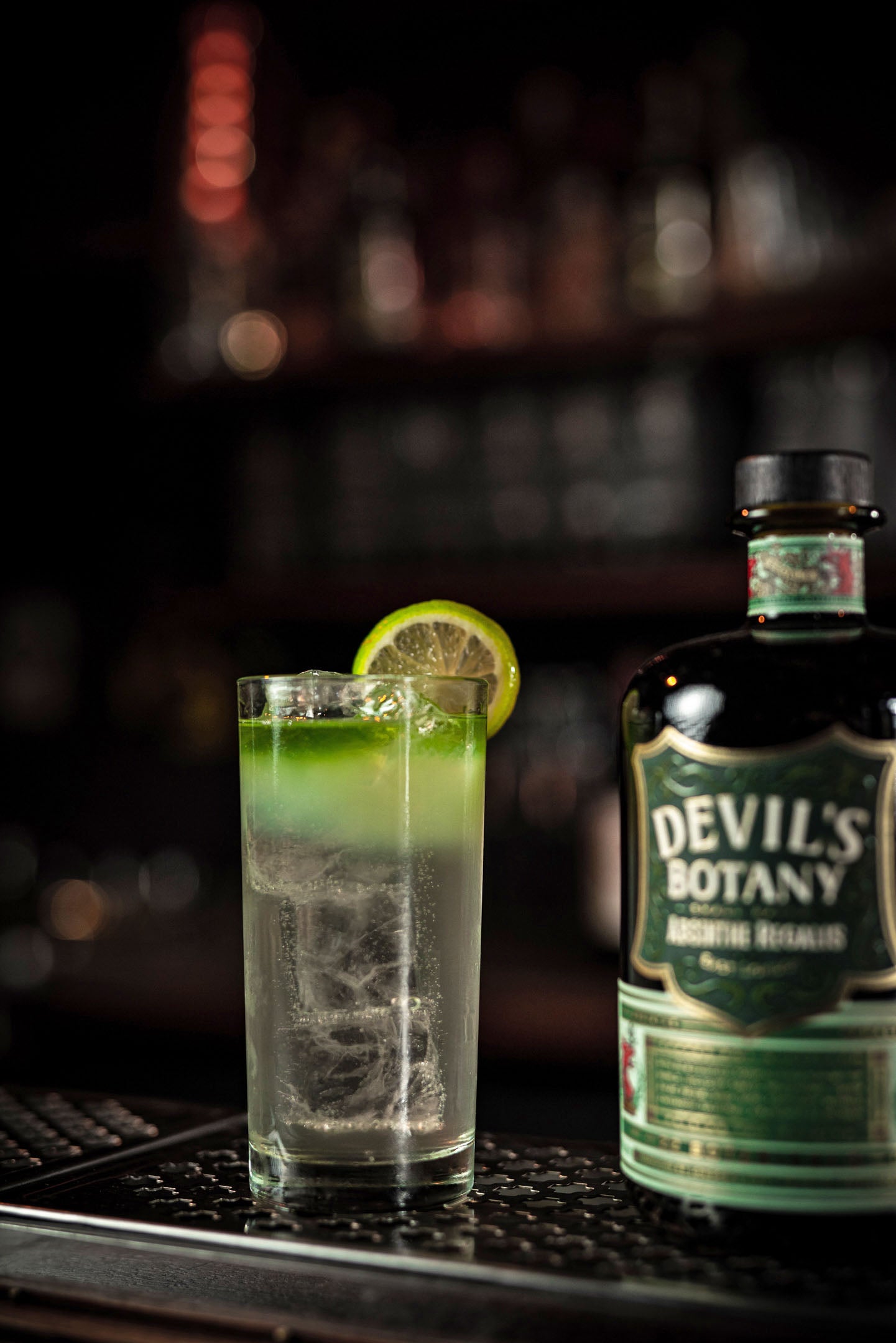Devil's Botany Absinthe Regalis and Ginger Beer - Absinthe Cocktails - How to Drink Absinthe - London Absinthe Distillery