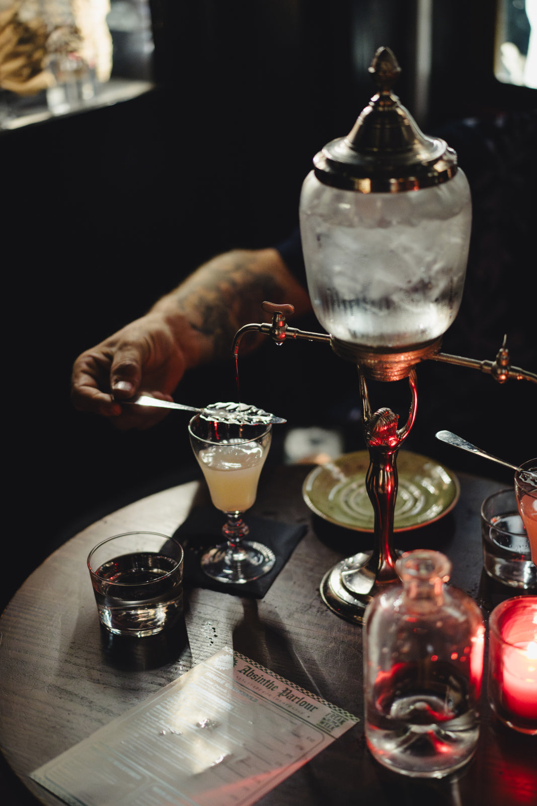 Absinthe Fountain - Devil's Botany Absinthe London - The Absinthe Parlour